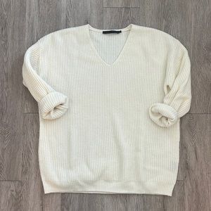 Jenni Kayne Cabin Sweater- ivory
